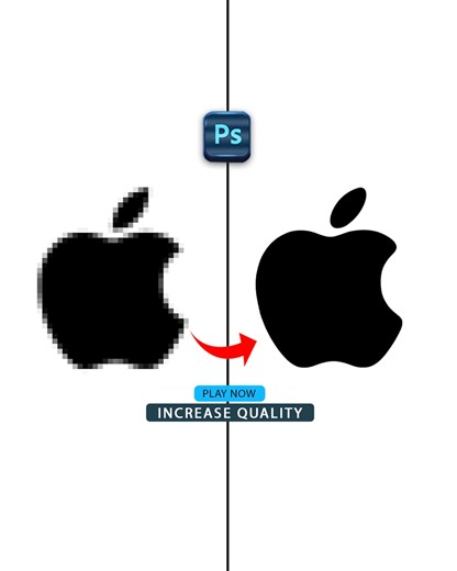 Graphic Designer on Instagram: "How to Fix Pixelated Any Logo Into Crystal Clear in Adobe Photoshop! Tutorials By @graphicinfluence01"