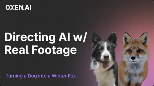 How to Blend Real Footage + AI to Direct a Winter Fox | Matt Uhry