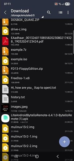 compress and extract file #img #zip #rar #tar #zarchive #samsung #bestapps