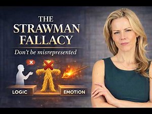 Straw Man Fallacy Explained (Responding to an Argument That Was Never Made) | Melissa Barlock