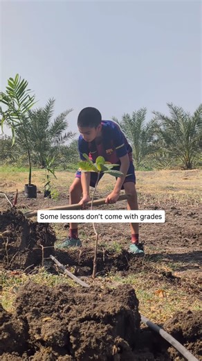 Aditi Deshmukh on Instagram: "The classroom matters But so does learning through doing, observing, trying, failing, and figuring things out in the real world. I want my kids to grow up feeling capable beyond instructions and screens. To trust their instincts. To stay curious. To be comfortable with effort, patience, and presence. These experiences build something quiet but lasting - confidence, awareness, adaptability. Things that don’t come from memorising, but from engaging. Just small, intent