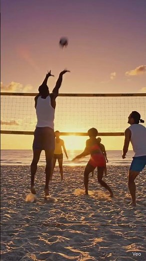 Practice at the beach How to Play Volleyball Basic #viral #volleyball