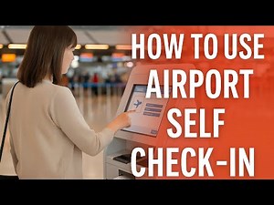 “ Self check-In Like a Pro!✈️ Quick & easy airport Tips”