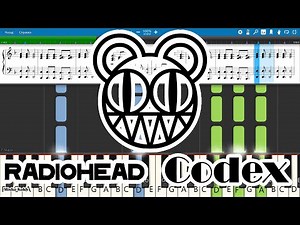 Radiohead - Codex [Piano Tutorial | Sheets | MIDI] Synthesia