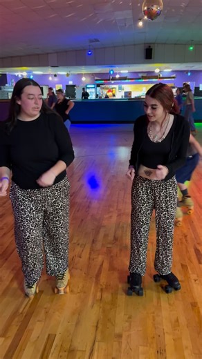 Sisters stick together no matter the age. 🤩 Ava and Anika with their matching fits.🖤 @n0tt.aavaa & @heluvs_anikaa 💥 | Fun Galaxy Athens