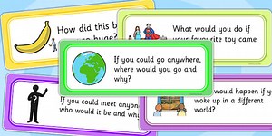 Creative Writing Prompt Question Cards