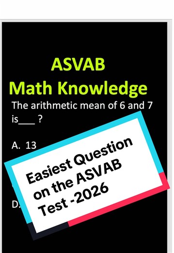 This is one of the EASIEST ASVAB questions 🔥 Most people still miss it 😳 #ASVABHelp #ASVABTutoring #MilitaryTok #TestPrep #Army