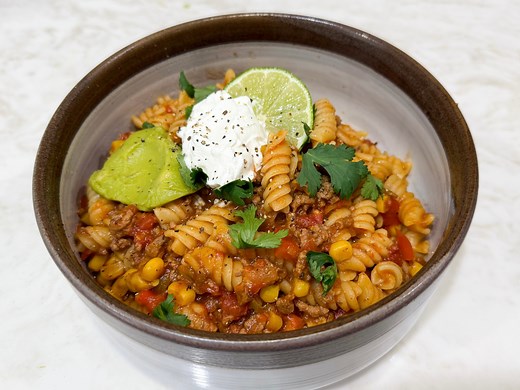 Taco Pasta - Slow Cooker