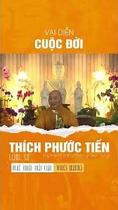 The Role of a Lifetime - Dharma Talk by Thich Phuoc Tien #thichphuoctien