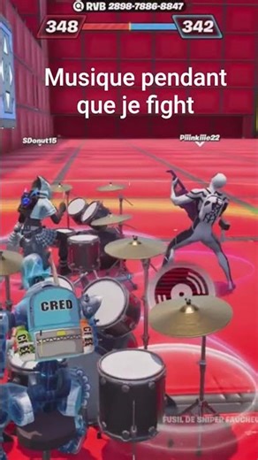 j'ai sorti un son dans mon album de fortnite