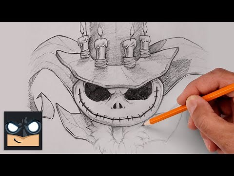 How To Draw Jack Skellington | Disney's Mirrorverse