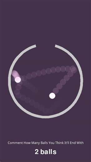 Multiplying Bouncing Ball Simulation #viral