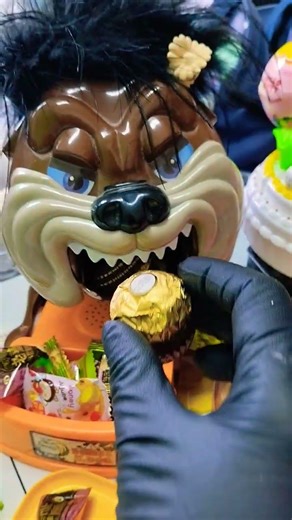 bad dog eating ferrero rocher today #trending #toys #shortsvideo