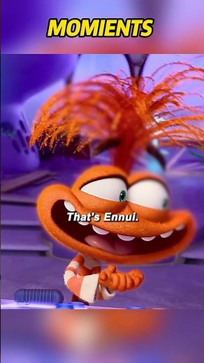 Inside Out|🥱 Ennui the boredom emotion arrives! #Pixar #Ennui #Anxiety #Joy #NewEmotions #Shorts