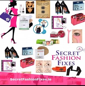No more wardrobe malfunctions or beauty faux pas with our range of genius solutions at www.SecretFashionFixes.ie | Secret Fashion Fixes - Online Shop