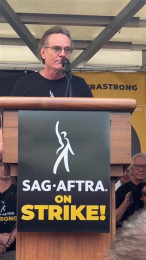 #sagaftrastrong #SAGAFTRAstrike #power2performers #briancranston