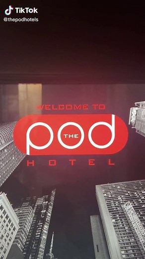 POD Hotels NYC on TikTok