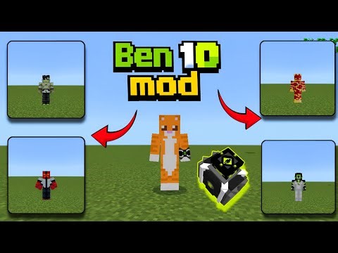 DOWNLOAD BEN 10 CLASSIC ADD-ON 🤯 | MINECRAFT PE #minecraft #trending #ben10 #mods #mcpe