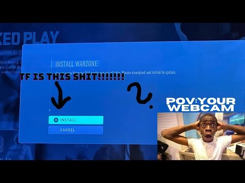 !MY WARZONE SAYING NOT INSTALLED AFTER I INSTALL IT! Problem solved! /Warzone