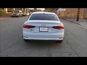2018 Audi S5 B9 X FI Exhaust - Sound Check & Insane Revs & Acceleration Sound !