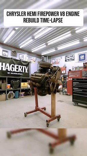 Chrysler Hemi FirePower V8 Engine Rebuild Time-Lapse #restoration #carengine #enginerebuild | Two-Stroke Engine Restorations | Facebook
