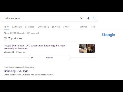 New Google Search ‘DVD Screensaver’ Easter Egg