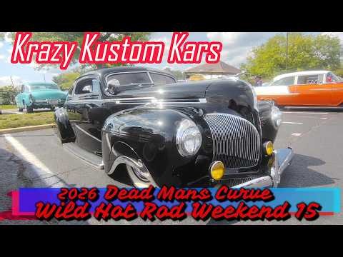 Krazy Kustom Kars Dead Mans Curve Wild Hot Rod Weekend 15 Classic Custom Cars