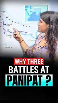 Why Three Battles at Panipat? #panipat #maratha #abdali