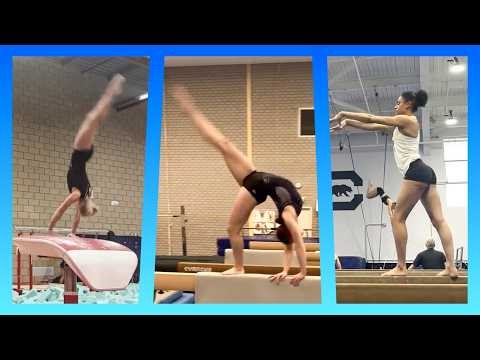 Sabrina Voinea's NEW COMBO, Becky Downie and Ondine Achampong on beam