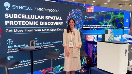 #asms2025 #microscoop #syncell #proteomics #spatialproteomics #massspec #massspectrometry | Syncell Inc