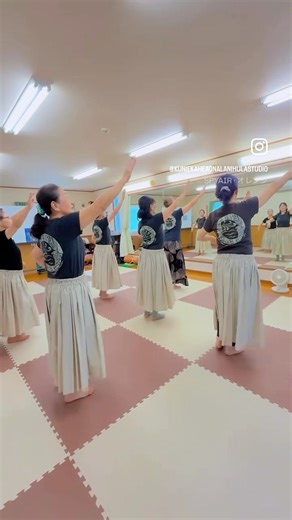 【✨Practice✨】Kupuna class practice from the other day (2025.08.13) Towards the orange sky 🧡✨ #hula...