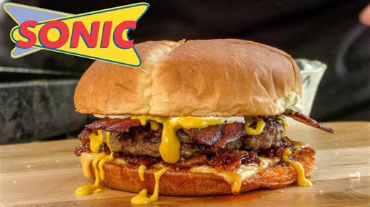 Sonic Bacon Jam Cheeseburger Copycat Recipe! | Bacon Cheeseburger | Ballistic Burgers