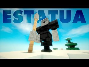 CONSTRUIR UNA ESTATUA EN MINECRAFT - TUTORIAL