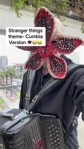Happy dance because it was a happy ending for stranger things 😭 #strangerthings #cumbia #mexico #accordion #ricardocastro