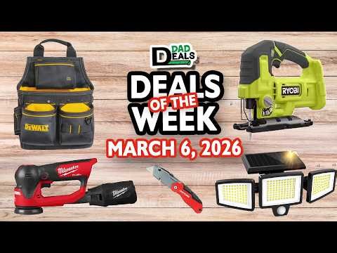 Top Dad Deals Of The Week at Harbor Freight, Lowe's, Sam's Club & MORE!