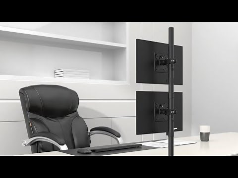 Installation and Overview of the Vertical Stacking Dual Monitor Arm