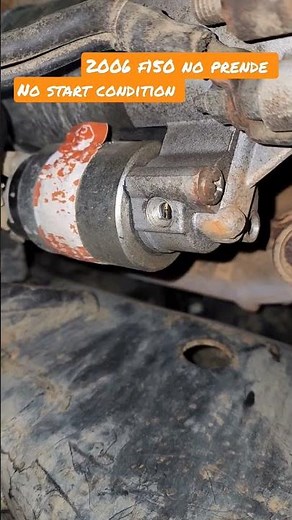 2006 f150 starter failed