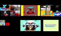 Mix of 6 videos from youtube : Klasky Csupo Logo Get Scarier And Scarier Synced