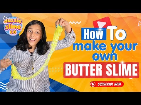 How to make Butter Slime? Step-by-Step Tutorial with Aussie Slime Co