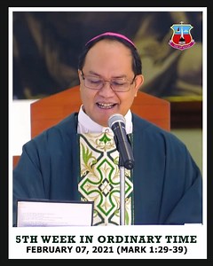 PURPOSE Homily for the 5th Sunday in Ordinary Time, 07 February 2021, Mark 1:29-39 DISCLAIMER: No copyright infringement intended. I do not own the audio in this video. They belong to their rightful owners | Roman Catholic Bishop of Kalookan