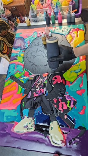 Solo Graffiti Pancake Art - วาดโซโลกราฟฟิตี้ สไตล์ศิลปะบนความอร่อย