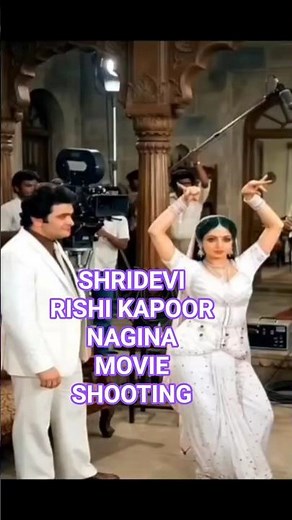 Sridevi Iconic Naagin Scene | Nagina BTS 🎬 #bts #bollywood #movie #shorts #nagina #shridevi #nagin