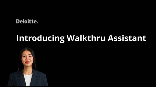 Walkthru Assistant