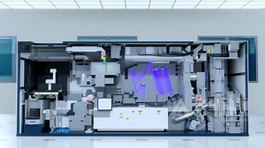 ASML光刻机动画演示 #三维动画 #机械动画 #工业动画