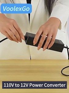 180W AC to DC Converter, 110V-240V to 12V/15A, Cigarette Lighter Socket AC/DC Adapter Power Supply for Car Inflator,Car Refrigerator,Car Vacuum, 7.2FT