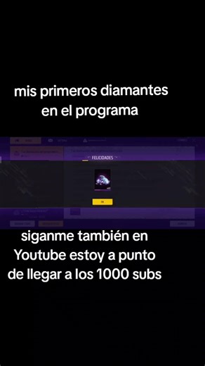 mis primeros diamantes en el programa