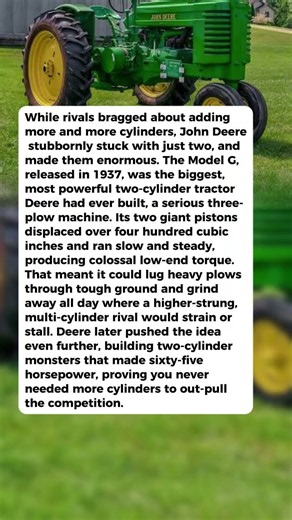 The John Deere With Just Two Cylinders That Pulled Like a Tractor Twice Its Size