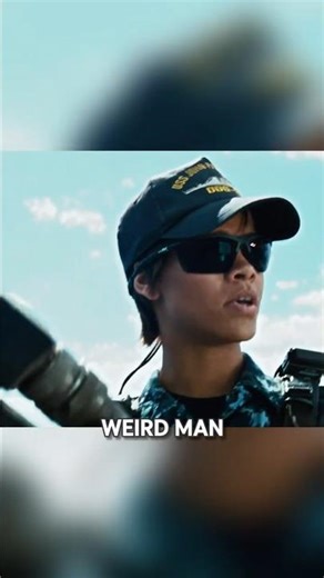 Navy Soldier Touches Mysterious Object. then a massive shield activates! #movie #movieclips #shorts