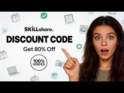 🔥 Skillshare Coupon Code - Unlock 50% OFF + Extra Months FREE