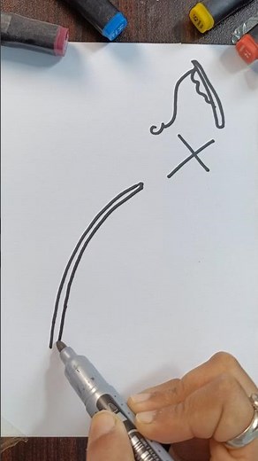 How To Draw Fishing Rod Step by Step #shorts #shortsfeed